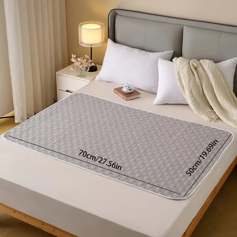 Washable Waterproof Bed Pad, Reusable Mattress Mat