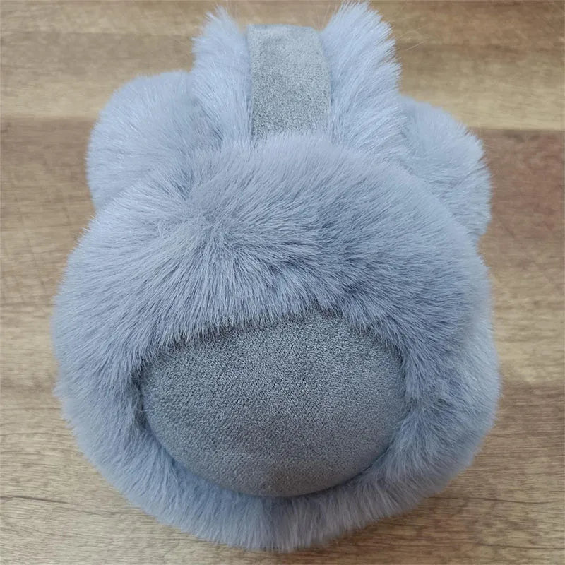 Faux Suede Plush Earmuffs - Classic Winter Ear Warmers - photo 10