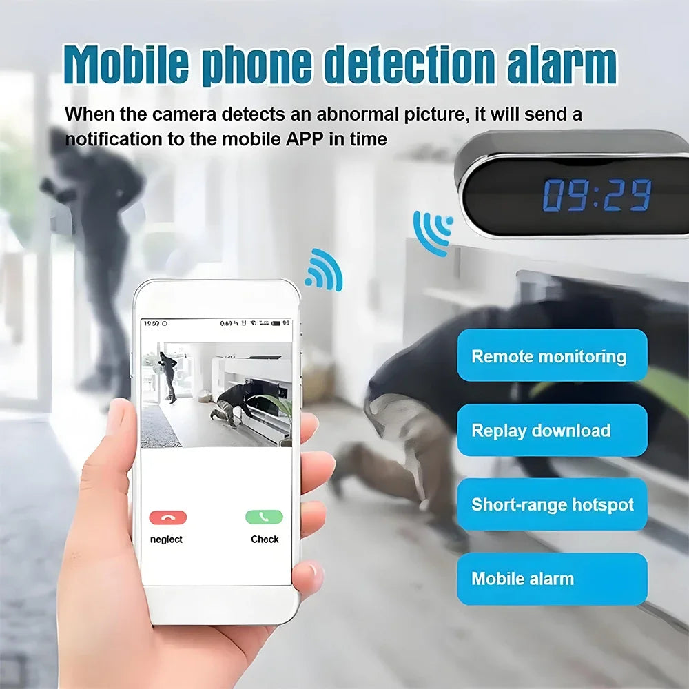 4K Mini WiFi Home Camera — Night Vision & Remote Viewing