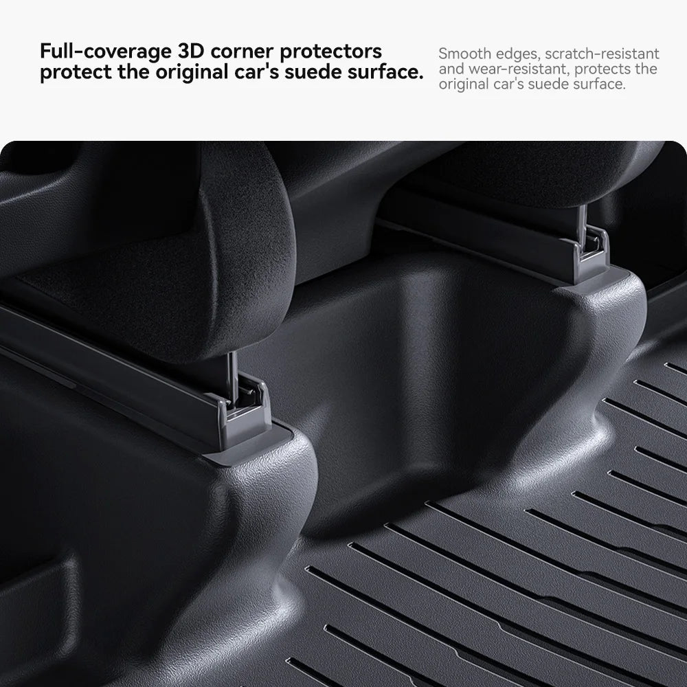 YZ 360° Full Cover TPE Injection Floor mat waterproof Anti-Slip Set Floor Liner Mat For Tesla Model Y Juniper 2026-2026