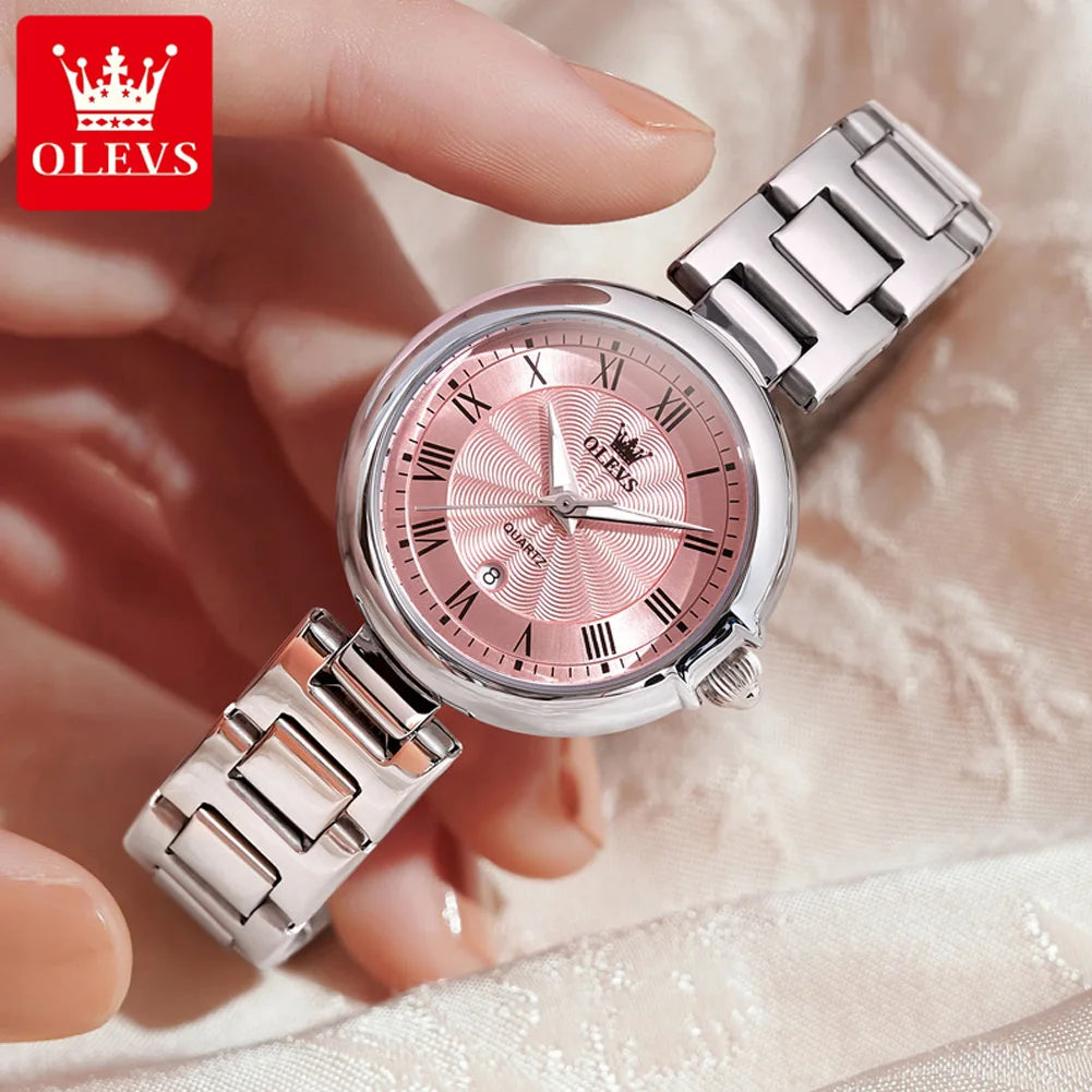 OLEVS Brand new minimalist and fashionable quartz watch, waterproof women's watch 5608