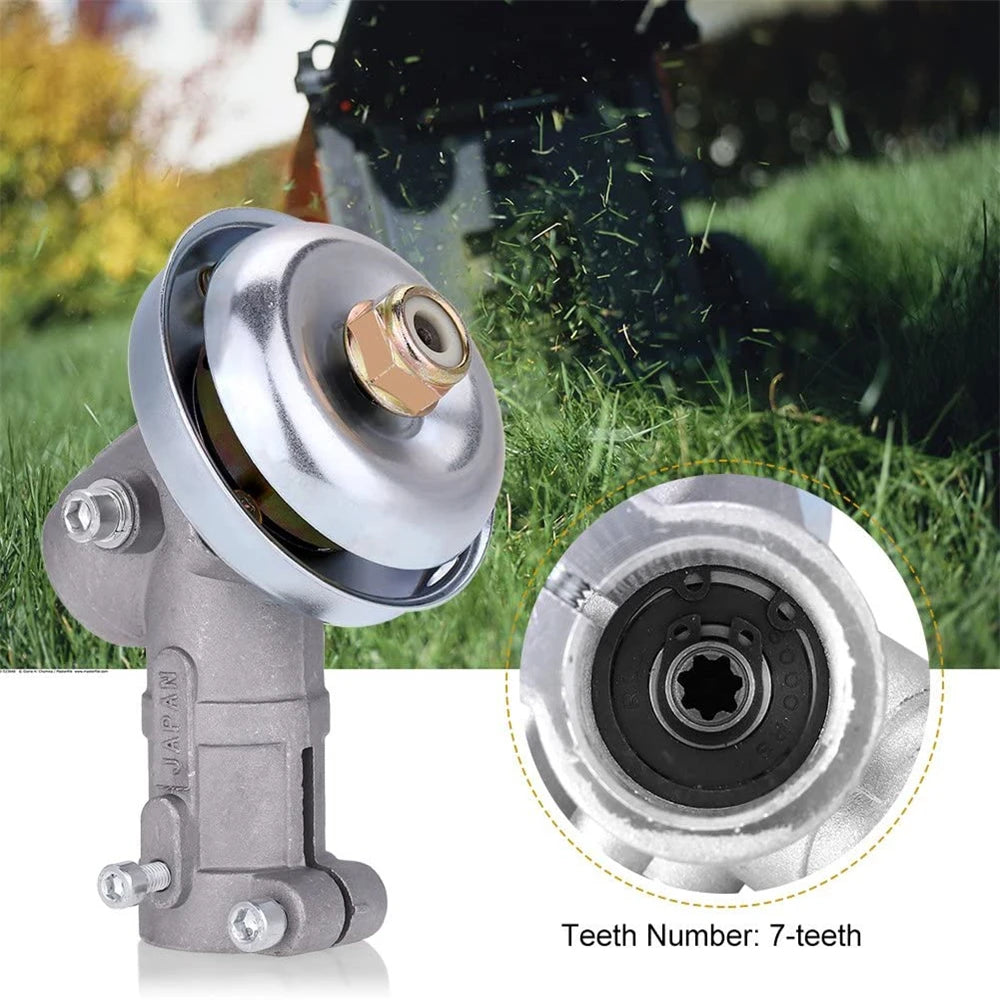 26mm/28mm Trimmer Gearbox Gearhead Brushcutter Grass Trimmer Replace Gear Head Lawn Mower Parts Gardening Tool 7 9 Teeth