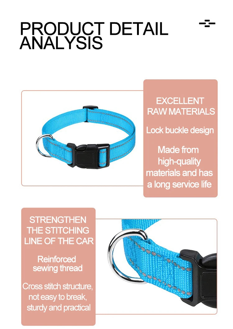 Collars for Dogs Choker Small Dog Collar Puppy Neck Collar Big Decorative Dog Collar GXQ07