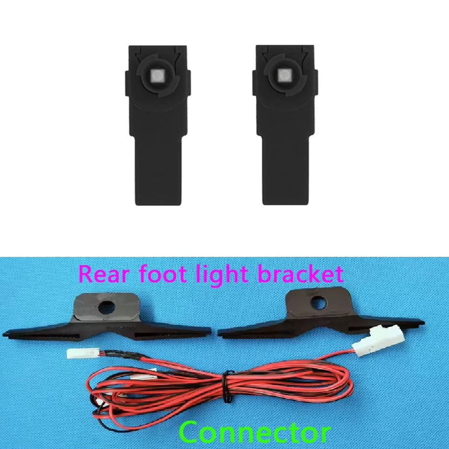 2/4 Pcs 12V LED Inner Ambient light For Toyota/Lexus/Honda/Mazda/Subaru Compatible Illumination Foot Lamp Glove Box Lamp