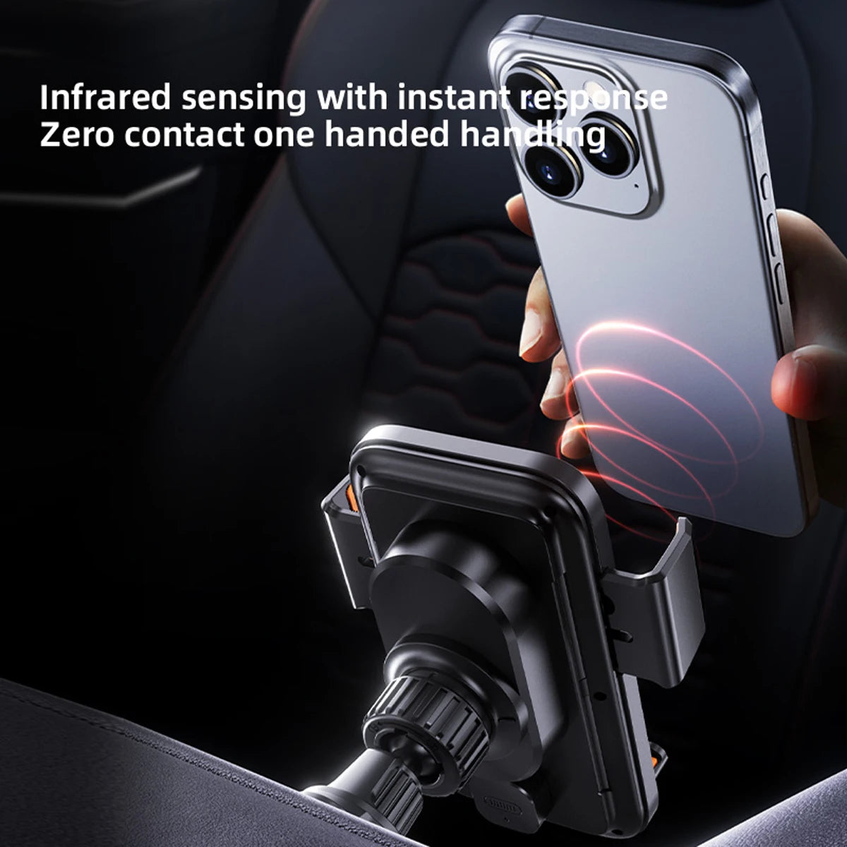 Magnetic Phone Mount with Wireless Charging for Ford F-150 Raptor 2019–2020