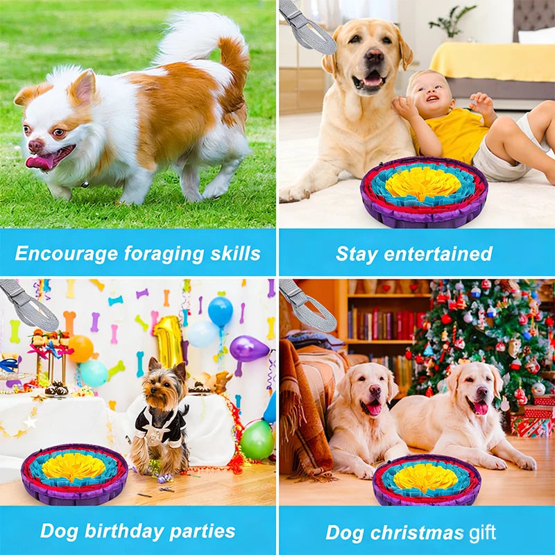 Washable Pet Snuffle Mat - Indoor Nose Work for Dogs & Cats – photo 3