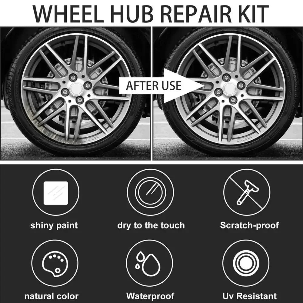 DIY alloy wheel repair kit for scratches and rims — view 10 of 20