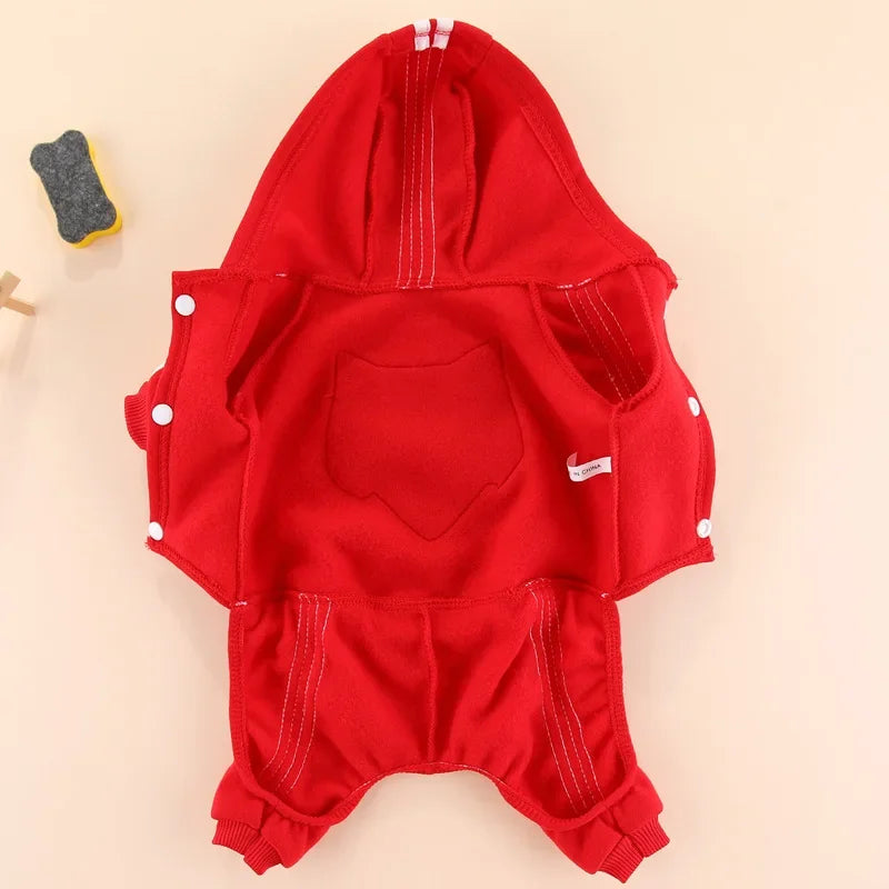 Kawaii Dog Romper Hoodie - Small Dog Jumpsuit – photo 3