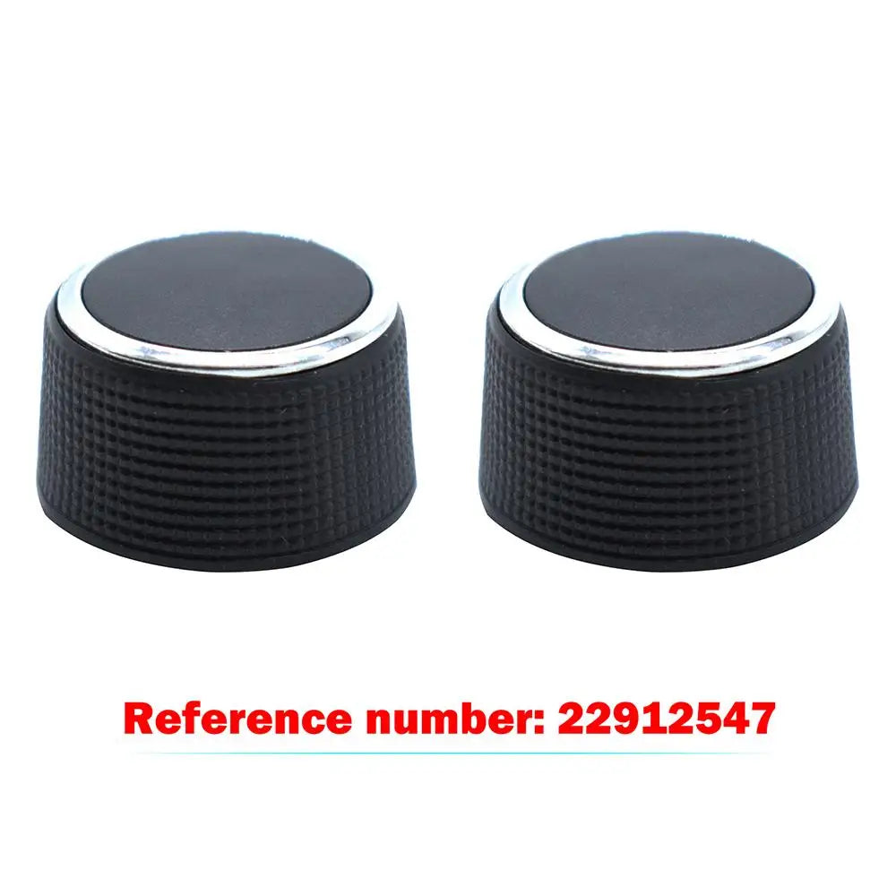 Pair Rear Audio Knobs Radio Volume Switch Button For Cadillac Escalade Chevrolet Avalanche Silverado Suburban Tahoe GMC Acadia