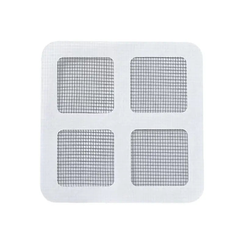 60 Disposable Mesh Hair Catcher Stickers for Drains