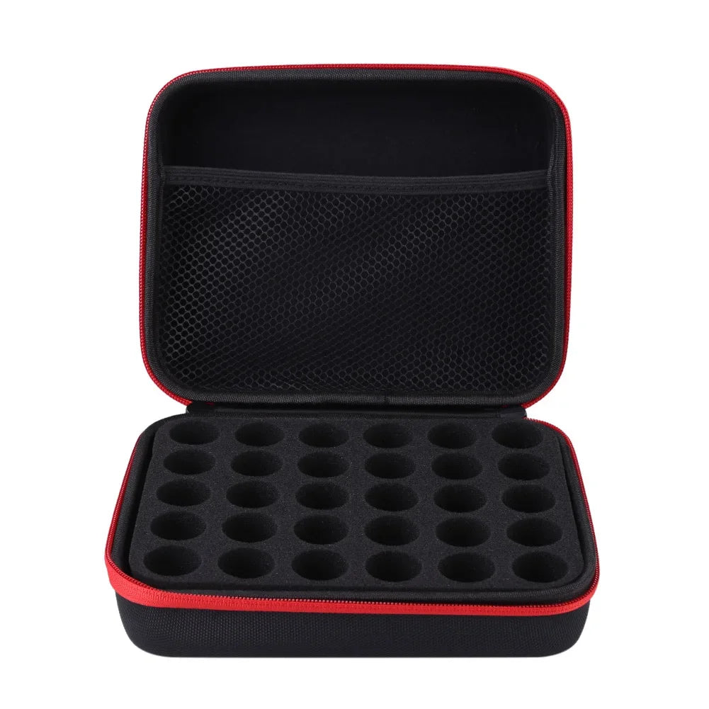 30/60 Bottles Essential Oil Case 15ml Essential Oil Collecting Bags Travel Portable Carrying Cases Nail Polish Storage Bag