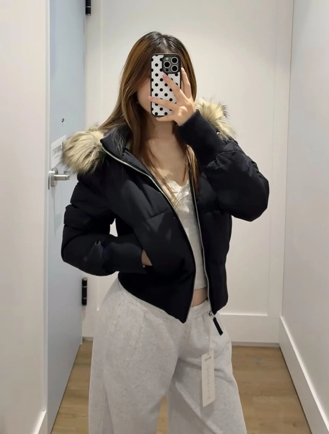 Women's Hooded Safari Zip Jacket, Vintage Streetwear