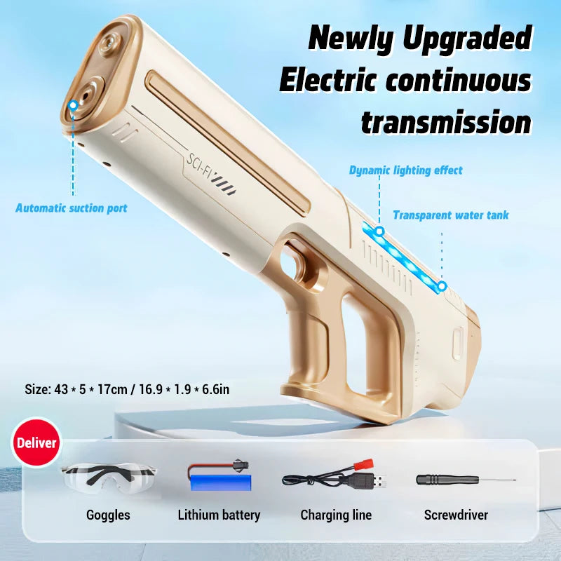 Kids Electric Water Gun – High-Capacity Summer Blaster