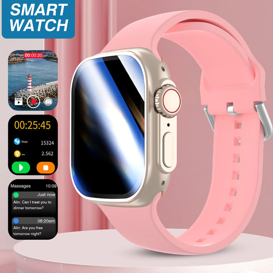 HD Touchscreen Smart Watch — Bluetooth Calling & Activity Tracker