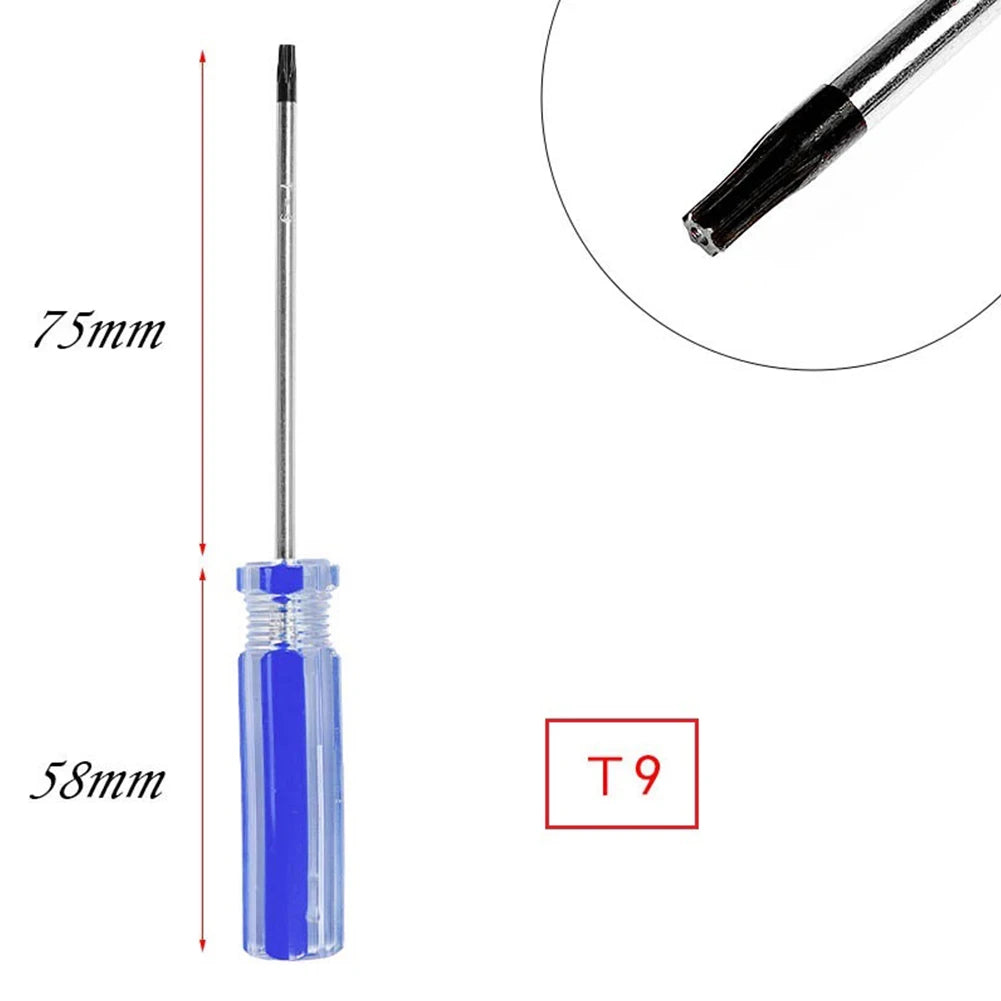 Magnetic Torx Screwdriver Sets Precision T6 T8 T9 T10 Torx Security Repair Tool Kit for Xbox 360 Wireless Controller FIF66