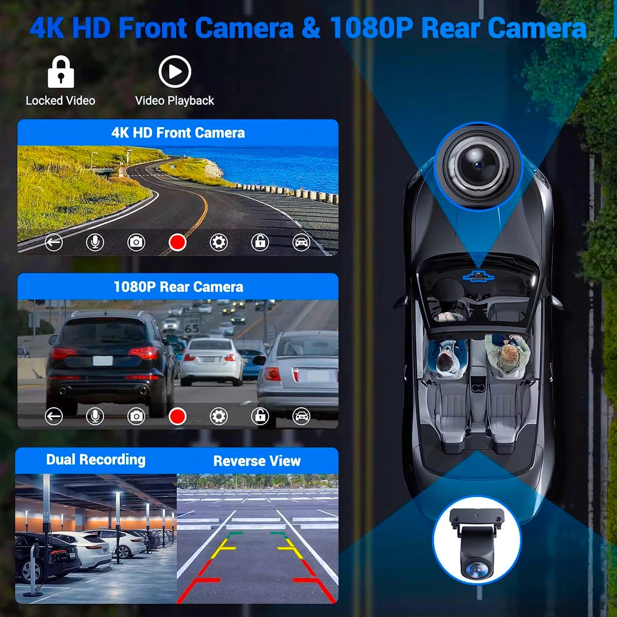 11" Universal Portable CarPlay & Android Auto Screen