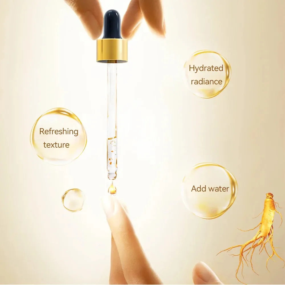 24K Gold Hyaluronic Acid Serum for Face Anti-wrinkle Anti-aging Brightening Moisturizing skincare Facial Serum Essence Face Care