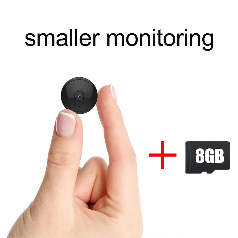 A9 4K Mini WiFi Camera — Home & Baby Monitor with Remote View