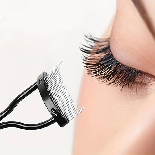 Eyelash Curler, Separator & Brush Makeup Tool Kit