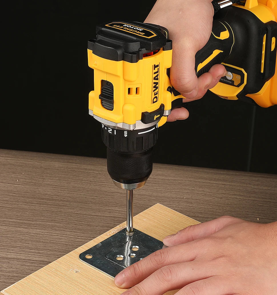 DEWALT DCD805 Brushless compact percussion drill electric drill rechargeable lithium electric multi-function drill
