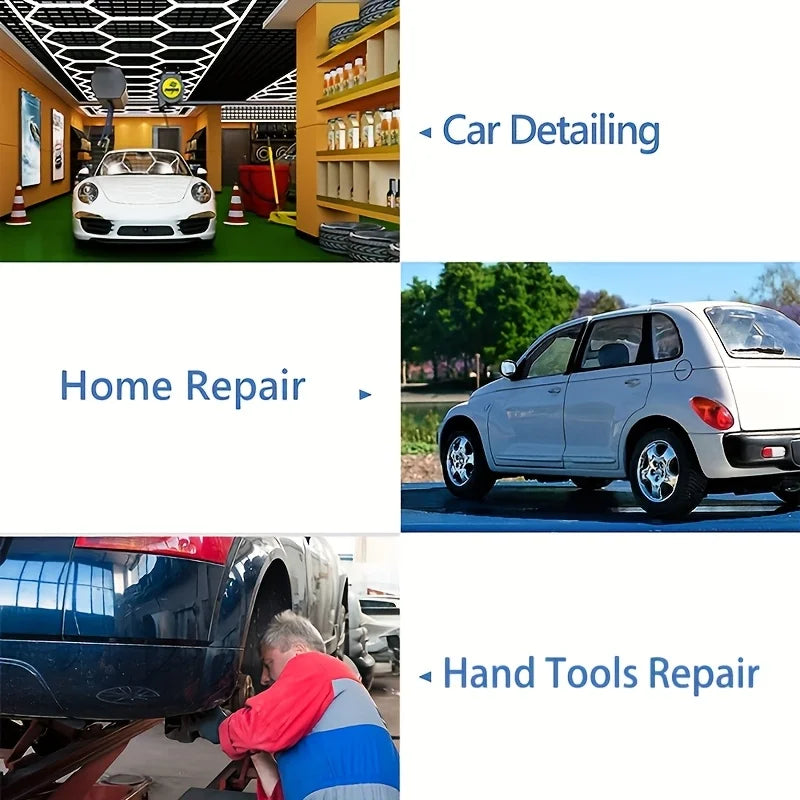 Paintless Dent Removal Tool Kit – Slide Hammer, T-Bar Puller & Suction Cups for Car Body Repair