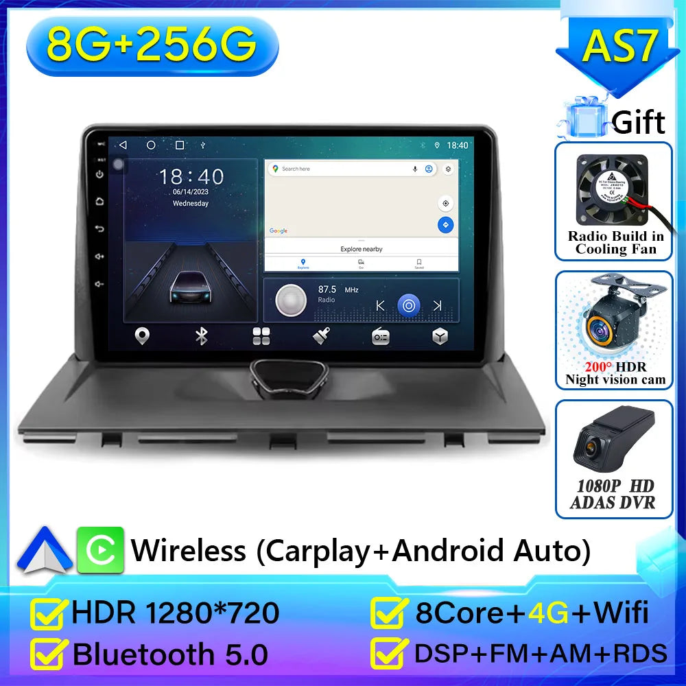 Android Car Stereo for Peugeot Expert, Citroen Jumpy, Fiat Scudo & Toyota Proace (2007–2017) — CarPlay, GPS