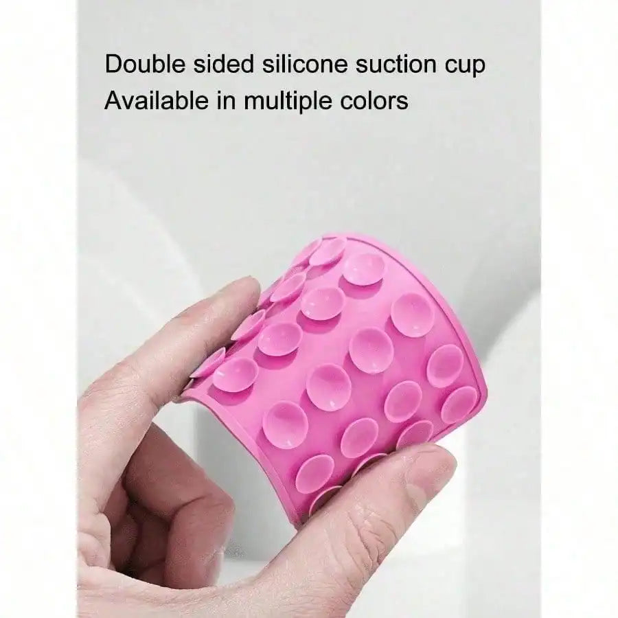 1pc Silicone Suction Cup Phone Case Mount Double Sided,Silicone Octo Cup Buddy Sticky Grip Holder For Cellphone, Hands-Free
