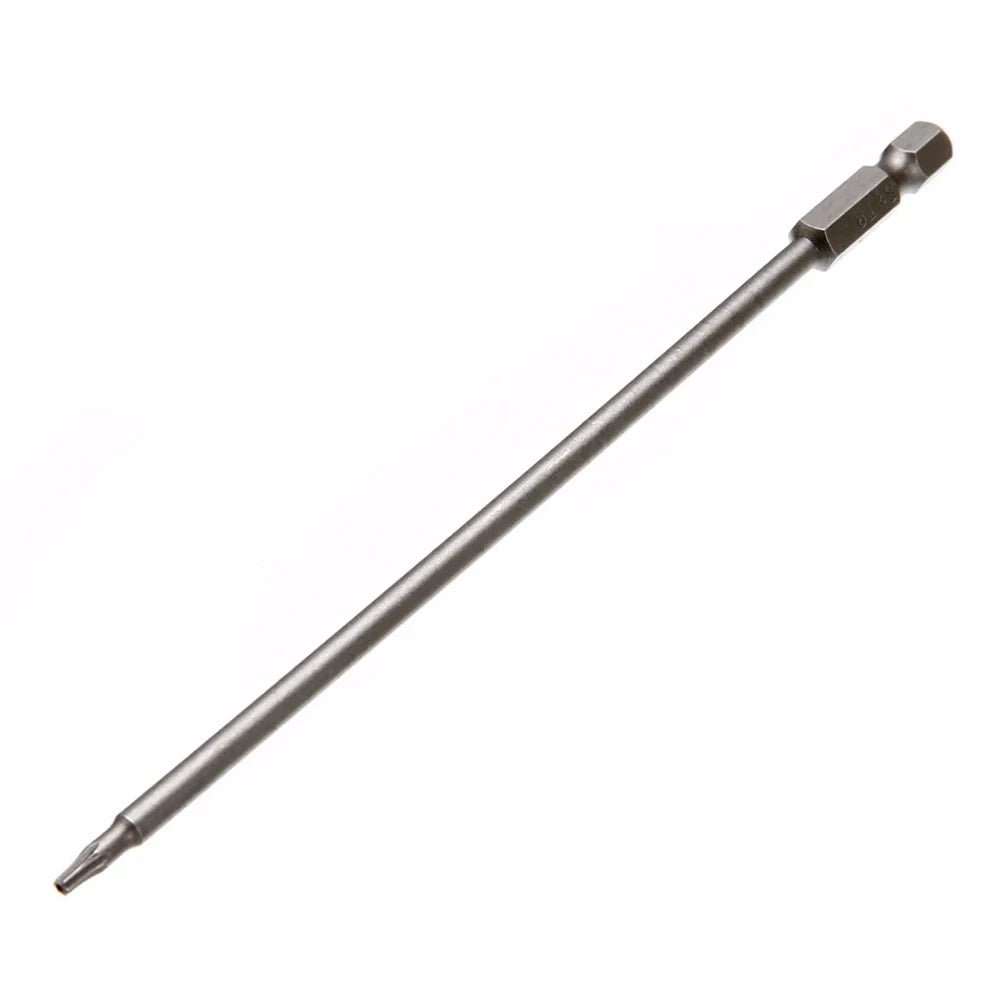 8PCS Torx Screwdriver Bit Set 1/4 Inch Hex Shank Magnetic Star Bits T8-T40 for Drill Wrench 150mm 200mm