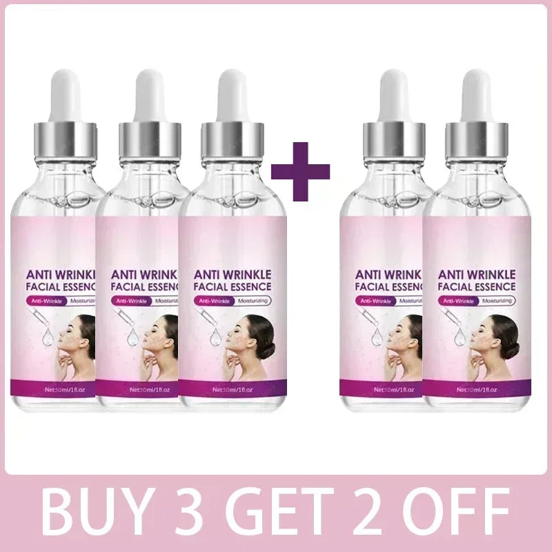 Instant Anti Wrinkle Aging Effect Remove Facial Wrinkles Fine Lines Around The Eyes Crow's Feet Neck Wrinkl Serum Facial