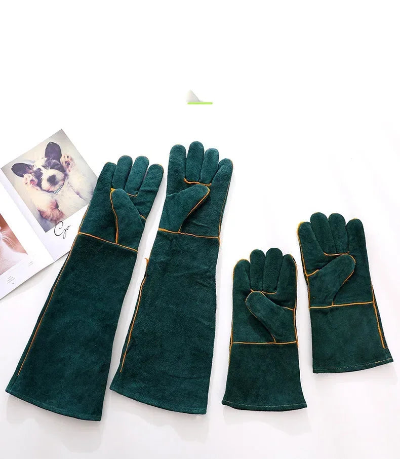 Bite Resistant Pet Safety Gloves – Multi-Purpose Animal Handling & Dog Training Gloves | 35cm & 60cm