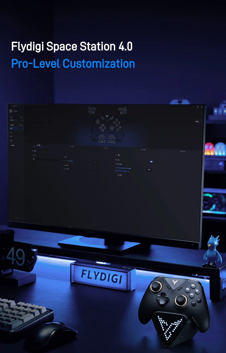 In Stock Flydigi Vader 5 Pro global version Wireless Bluetooth Gamepad Controller Multi-Platform for PC NS2 Mobile Steam Tablet