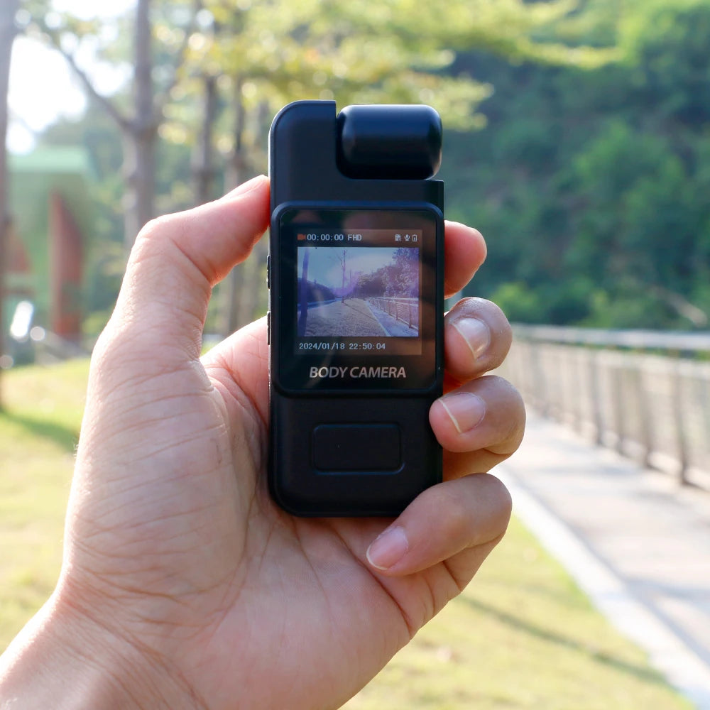4K WiFi Body Camera — Night Vision Portable Sports Recorder