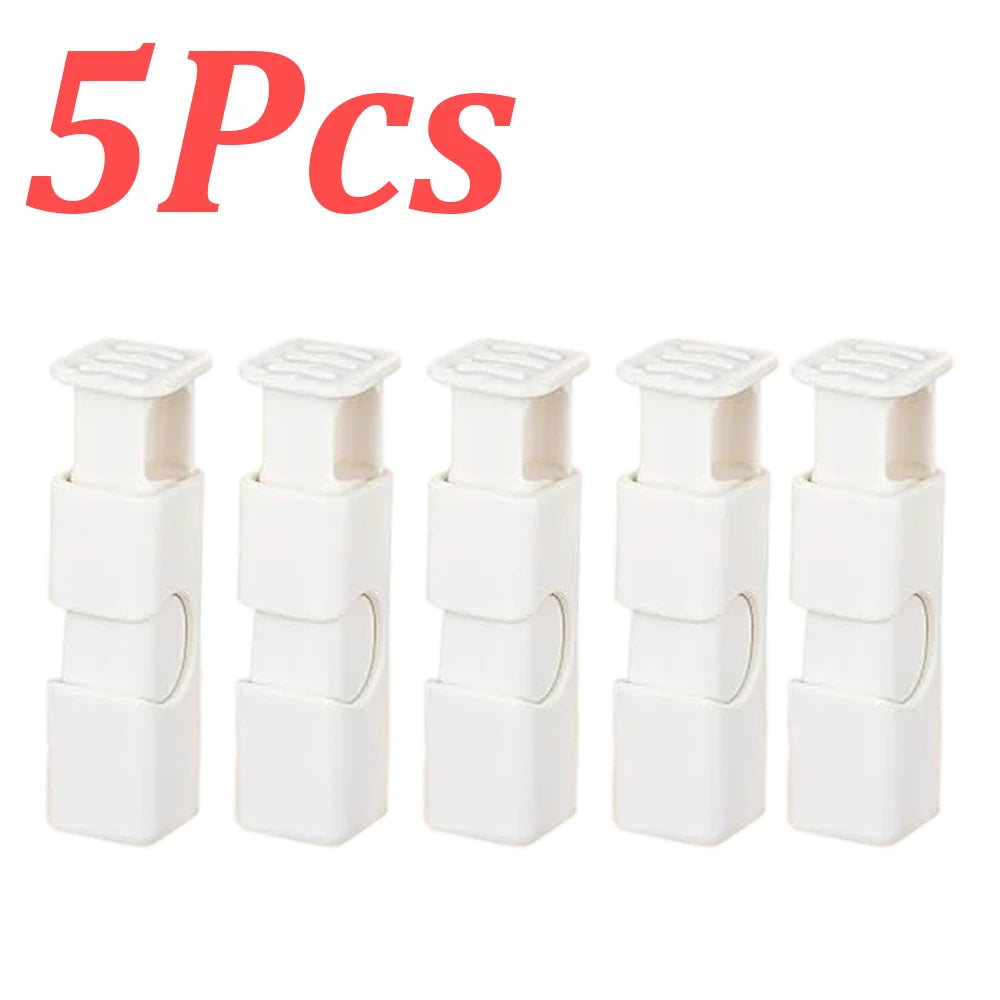 1-60Pcs Food Sealing Clips Squeeze Bread Bag Plastic Bag Sealing Clips Snack Bag Moisture-proof Fresh-keeping Clips Reusable