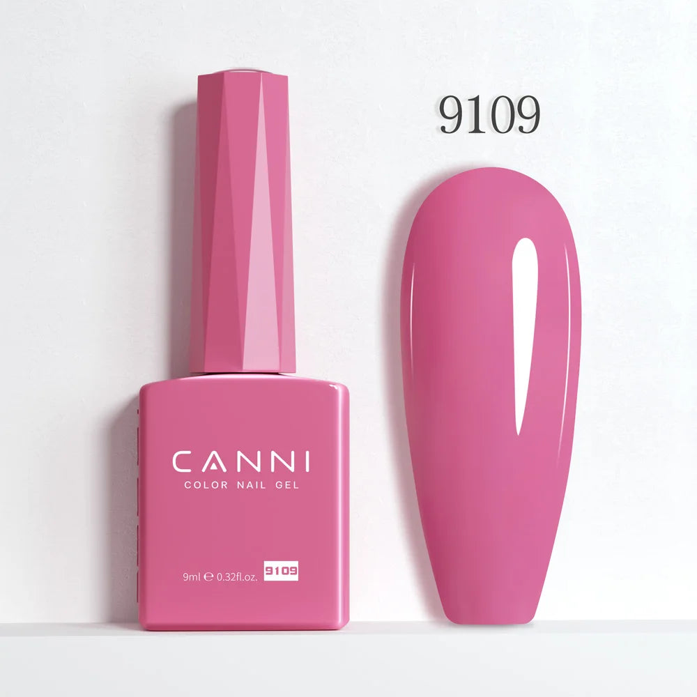 CANNI Gel Nail Polish TPO/HEMA FREE Gorgeous Christmas Red Color Winter Nails Full Coverage Soak Off UV LED Semi Permanent Gel