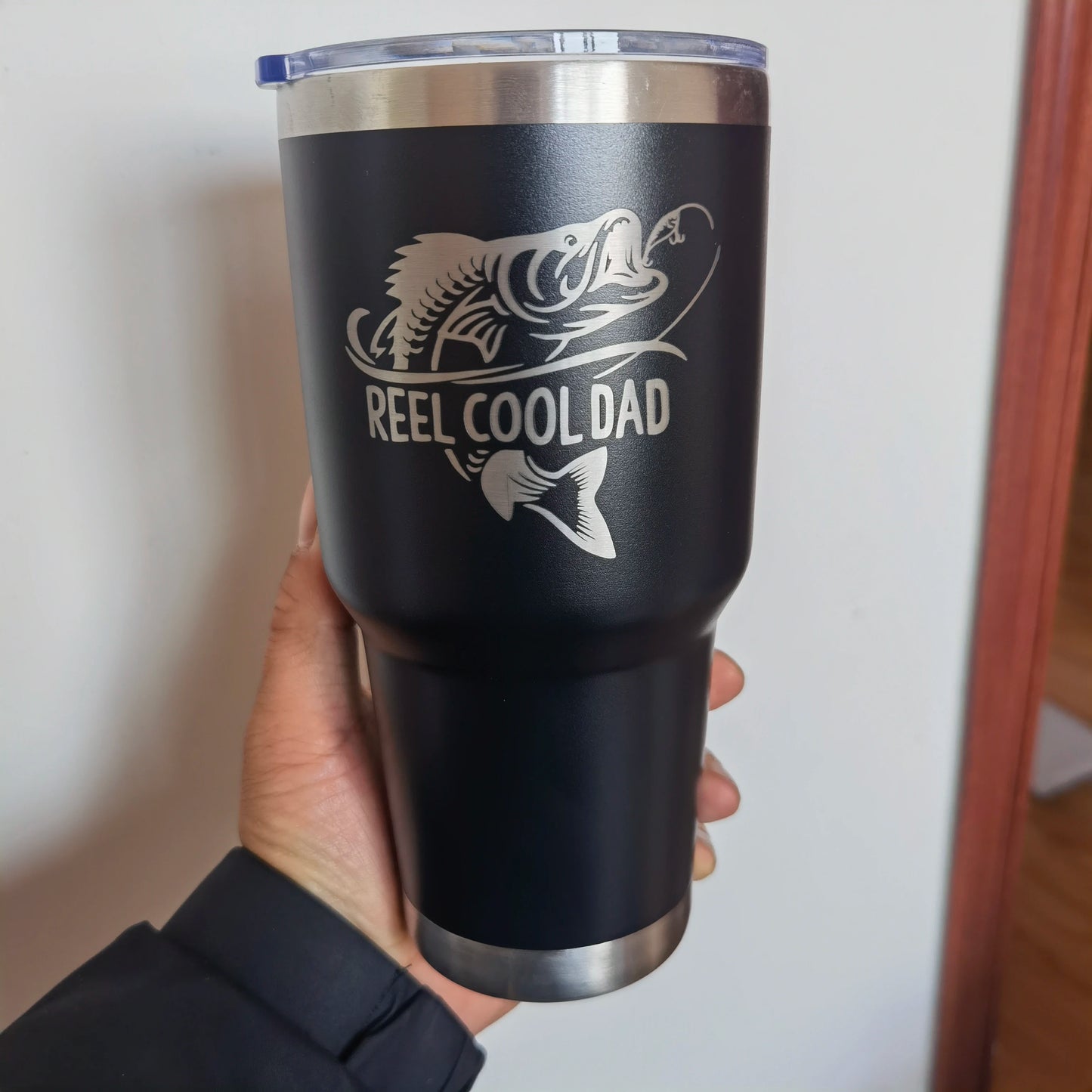 Custom Logo 30 oz Insulated Stainless Steel Coffee Tumbler Travel Mug Water Cup with Leak- Proof Lid Vacuum Insulated Tumbler