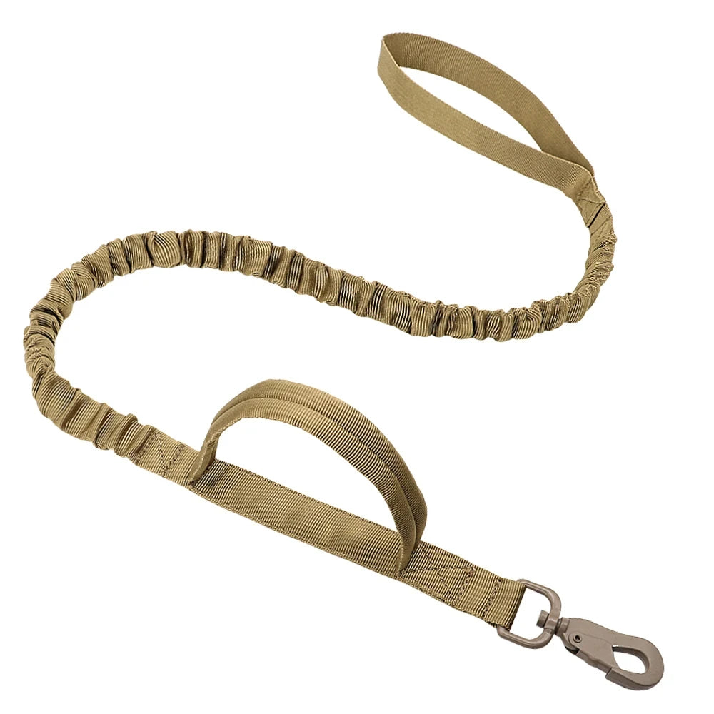Tactical Dog Collar & Leash - Double Buckle Collar for Large Dogs - photo 9