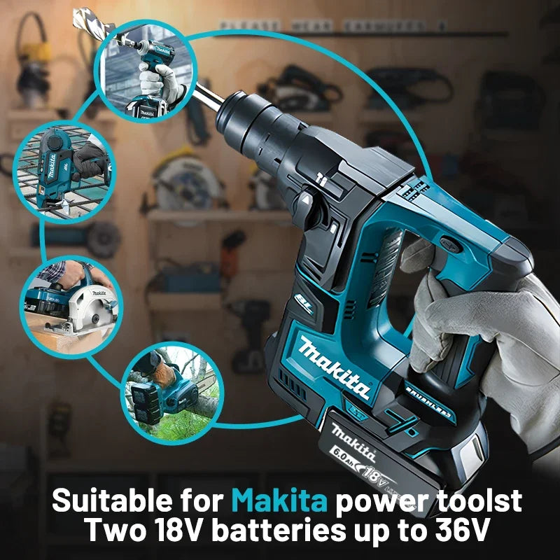 Makita 18V battery High Capacity Original Genuine 3Ah 5Ah 6Ah 9Ah Li-ion for Cordless Drill Grinder Wrench Handheld Tools