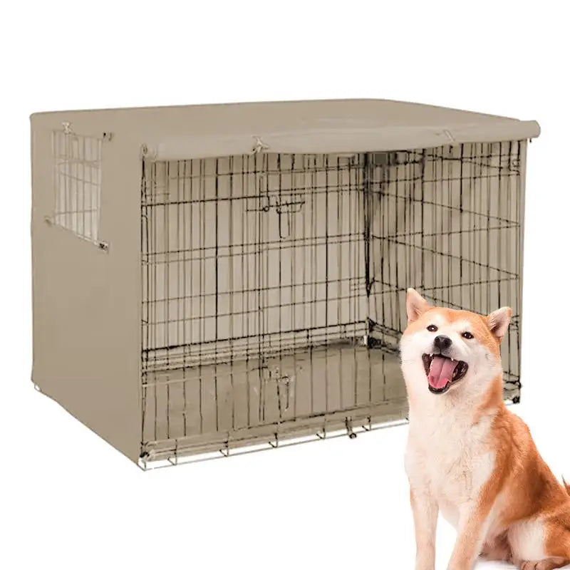 Waterproof Oxford Kennel Cover - Universal Crate Fit – photo 5