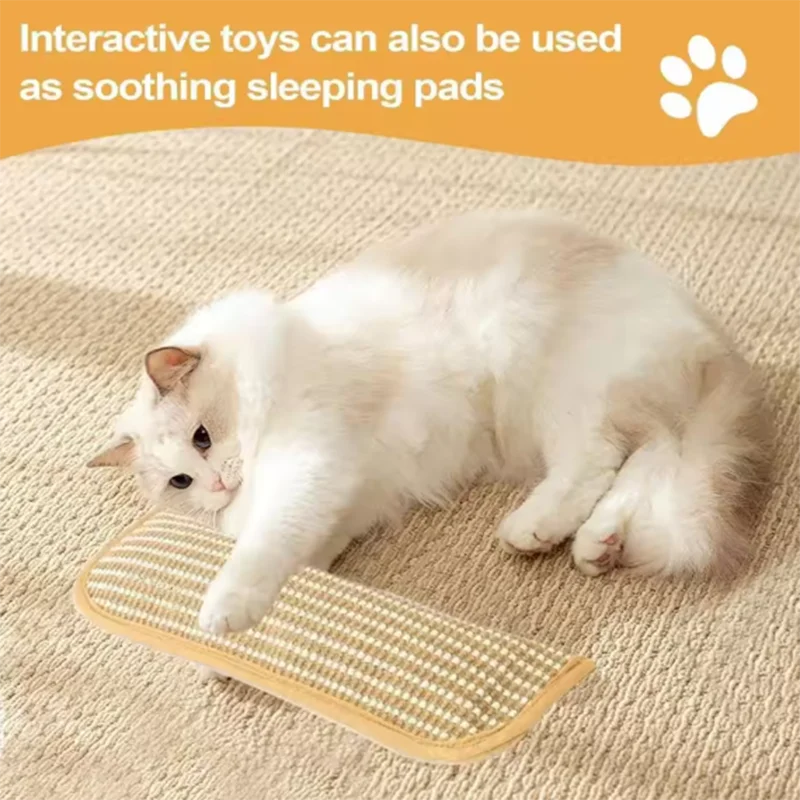 Catnip Scratcher Pillow Toy - Kitten Claw Grinder Chew Toy – photo 2
