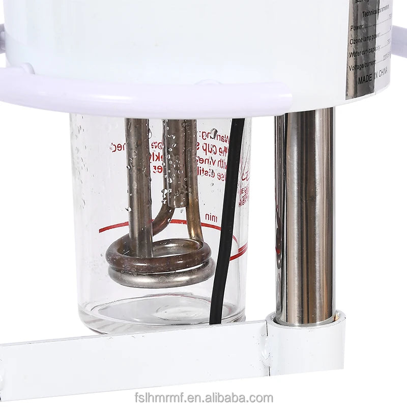 Multi-purpose Hot Sprayer Beauty Device for Salon Spa 2 in 1 Facial Steamer with Magnifying Lamp Led