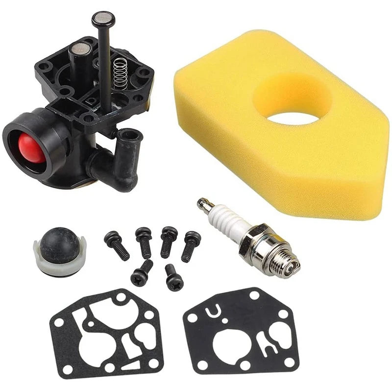 Carburettor 795477 & Air Filter Kit - Fits Vertical Engines