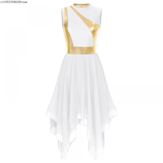 Women's sequin liturgical praise dance dress