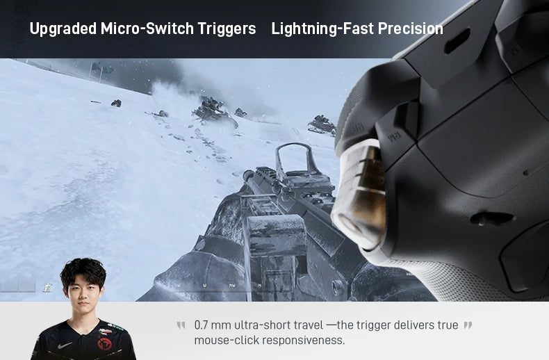 Flydigi Vader 5 Pro Gamepad With Hall Rocker Athletic Vibrate Trigger Gaming Controller For NS Mobile TV PC