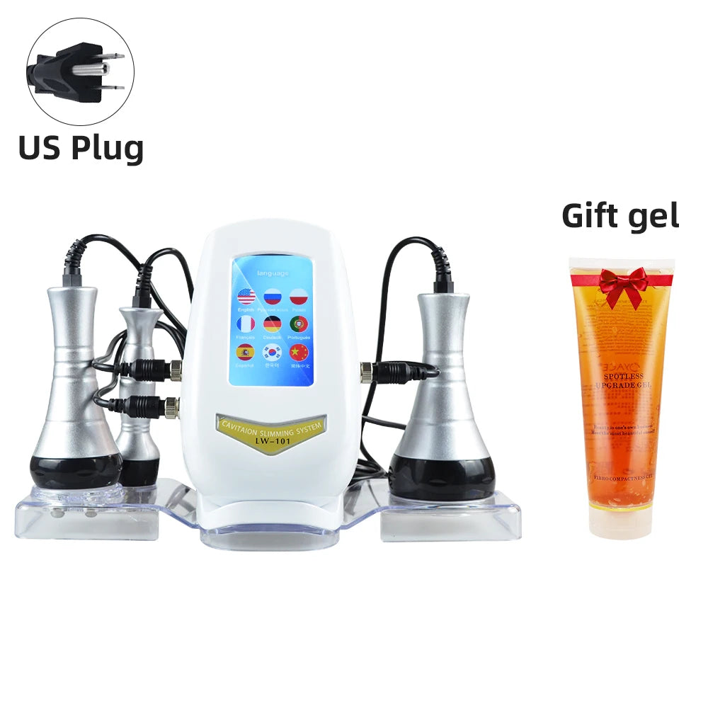 Skinterest 3 in 1 40K KIM8 Cavitation Machine Face Body Tightening Lifting Spa Skincare，Fast Shipping from US