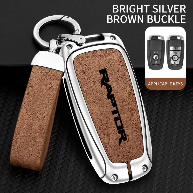 Zinc Alloy Remote Key Fob Cover for Ford F-150 / Raptor