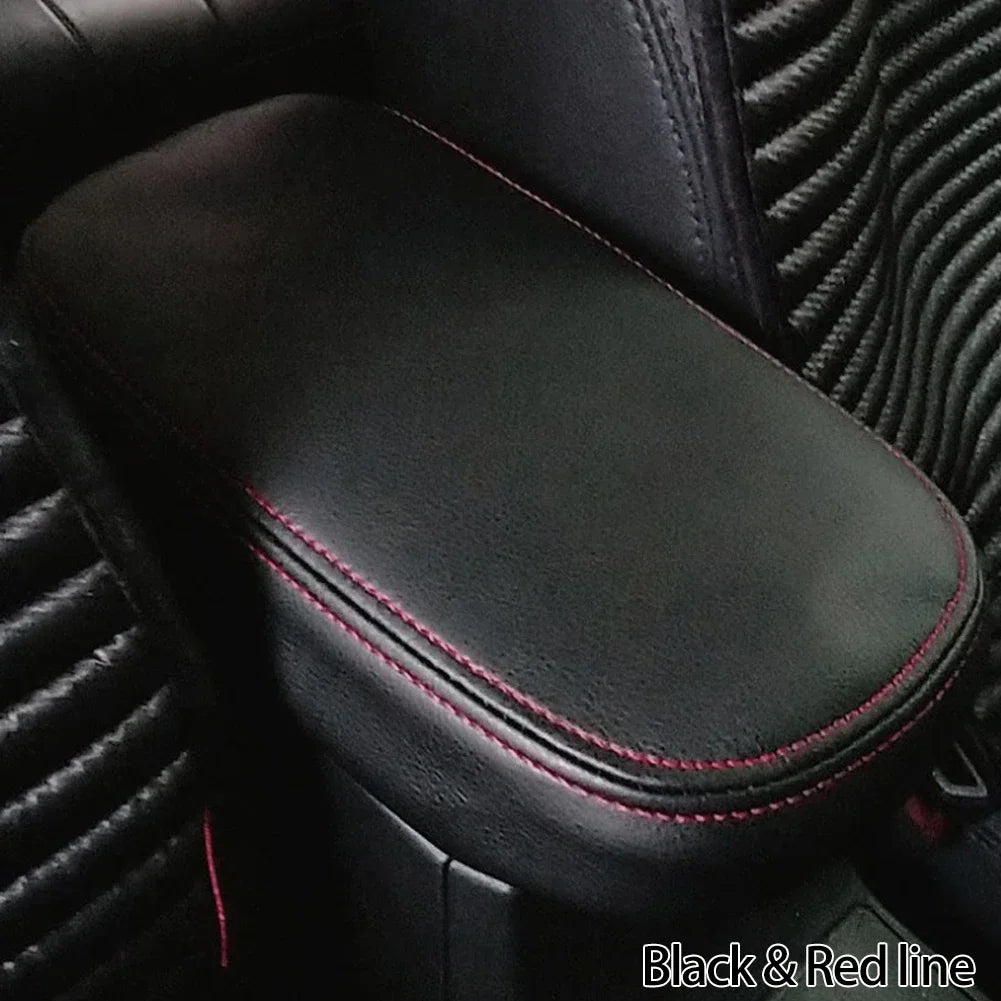 For Toyota Corolla 2007 - 2013 Car Armrest Box Center Console Lid Armrest Cover Interior Accessories Microfiber Leather Cover