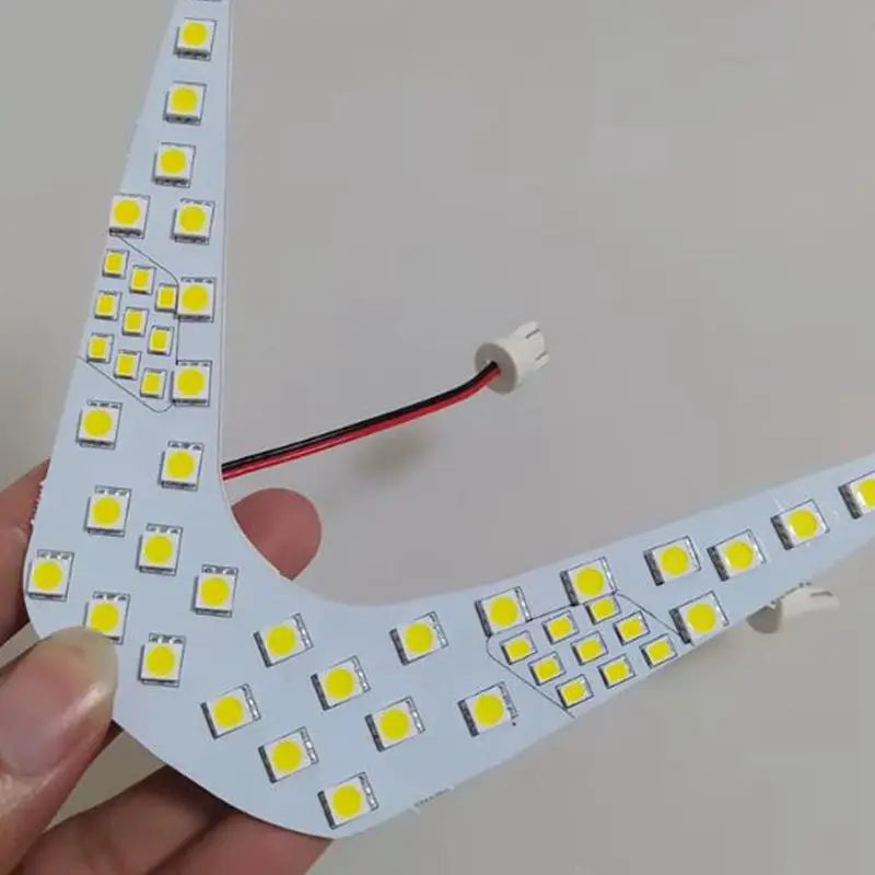 For Toyota C-HR CHR 5Pcs/set 12V White LED Interior Reading Lights 6000K LED Light Ceiling Interior Signal Lamp