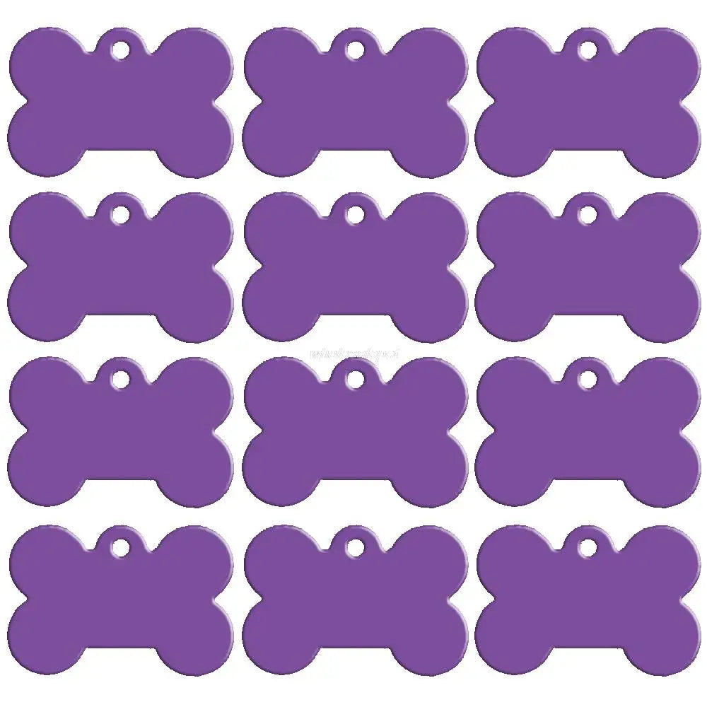 20-Pack Bone-Shaped Pet ID Tags - Double-Sided Engraving – photo 9
