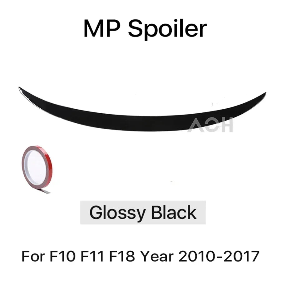 Rear Bumper Trunk Spoiler Lip Roof Carbon Boot Spoiler Wing M5 MP M4 PSM For BMW 5 Series F10 2026-2026 Car Accessories