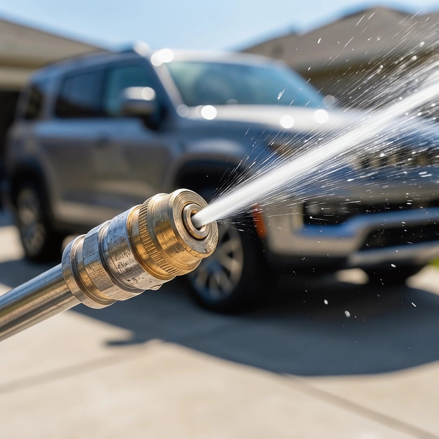 21V Cordless Pressure Washer — 30Bar Portable Car Wash Gun